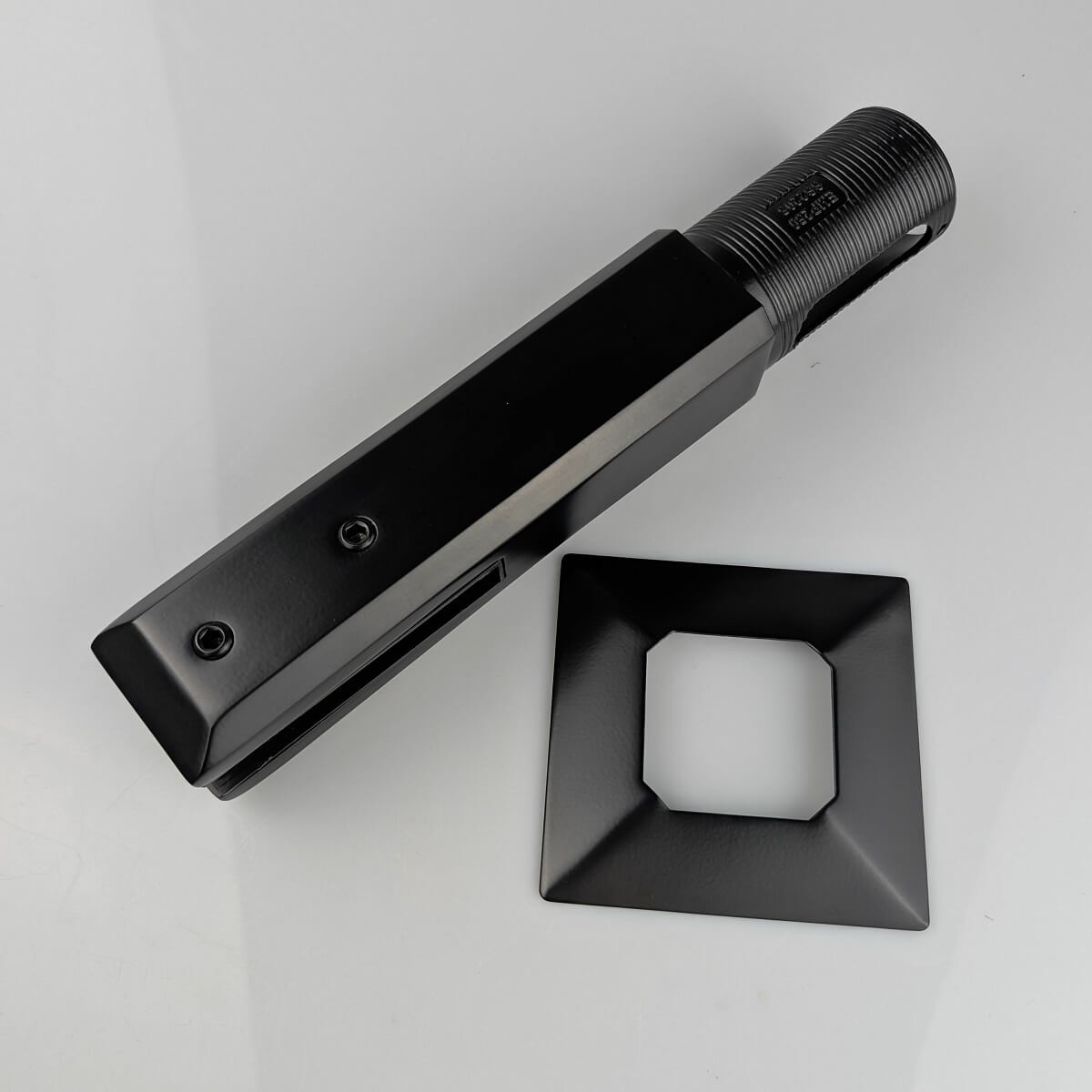 Base Plated Non Conductive Spigot Matt Black 